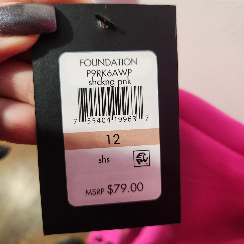 DKNY Foundations Ankle Pant - shocking pink - NWT - Picture 4 of 4